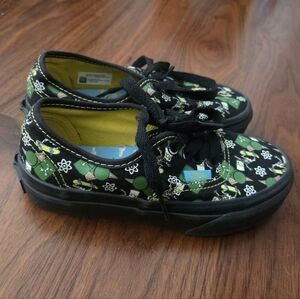 Vans The Simpsons x Authentic 'Glow Bart' kids' sneakers Size 11.5